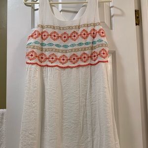 As U Wish white dress patterned multicolor Small